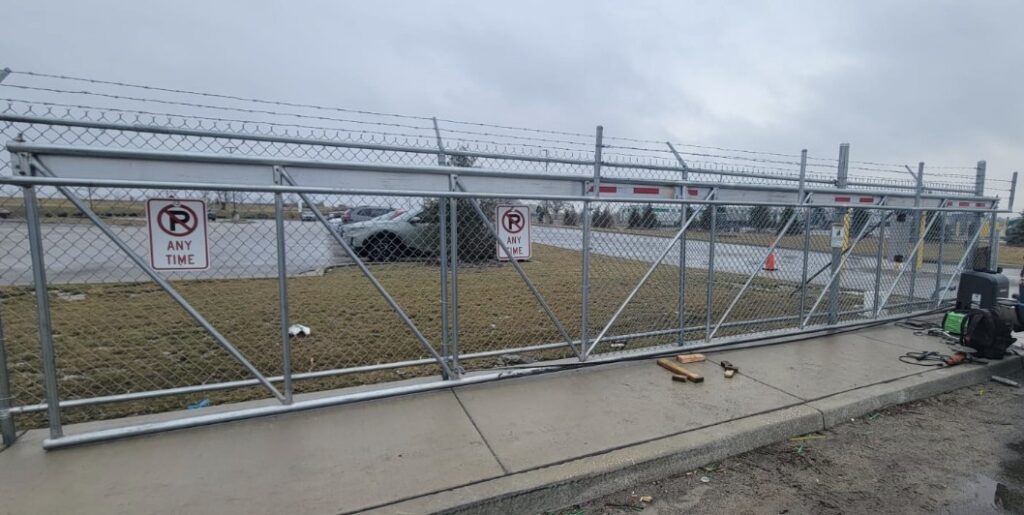 Cantilever Gate Installation in Elgin IL