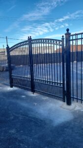 Wrought Iron Fence Installation in Elgin IL