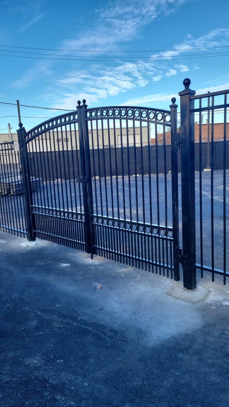 Wrought Iron Fence Installation in Elgin IL